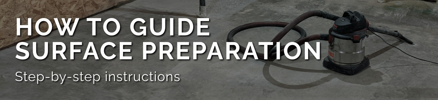 Concrete surface preparation for staining guide