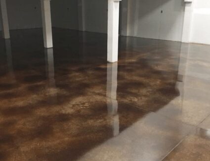 Garage Floor Acid Stain Perfection