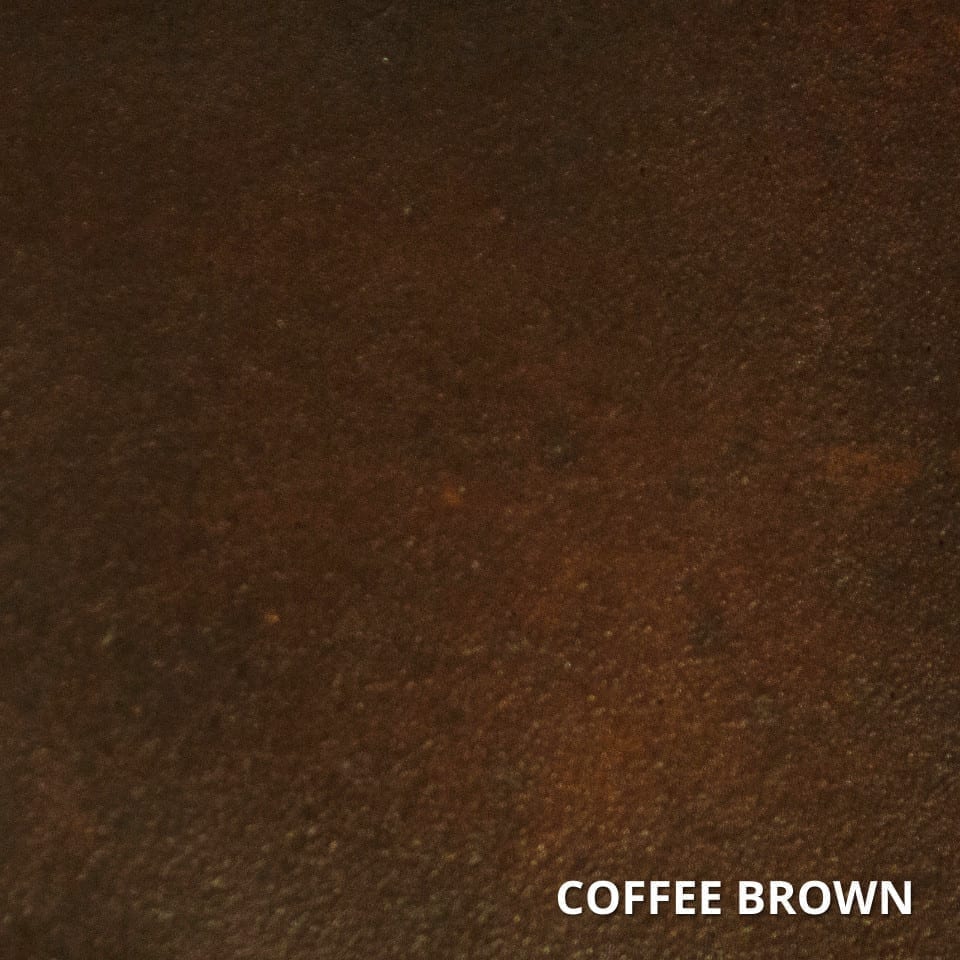Coffee Brown Concrete Acid Stain Swatch