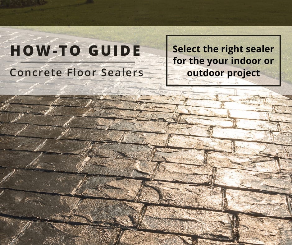 How to guide - select the right concrete floor sealer
