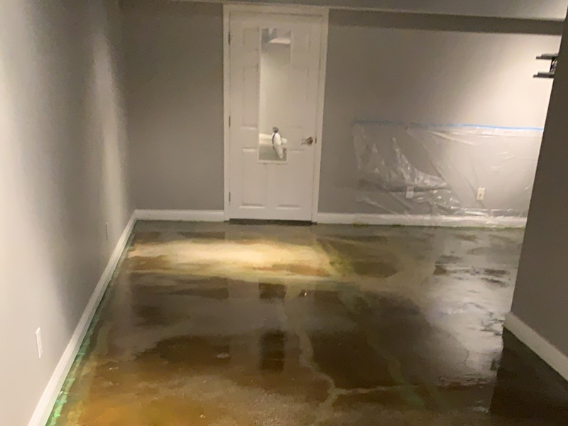 Acid Stain Application