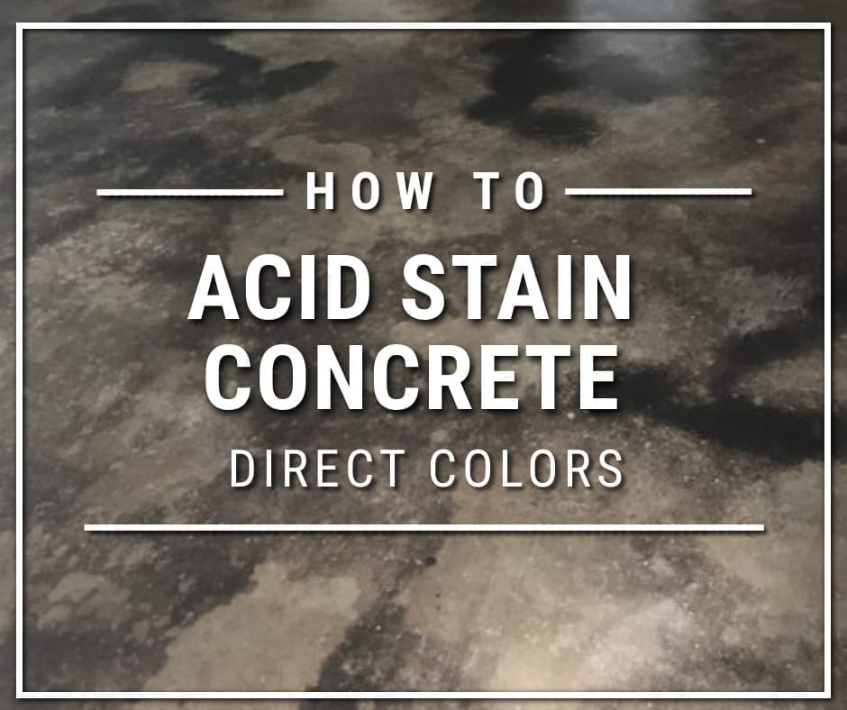 Acid Stained Concrete Floors Direct Colors