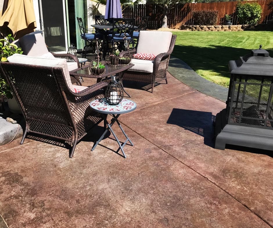 Concrete Patio Staining Made Easy Direct Colors