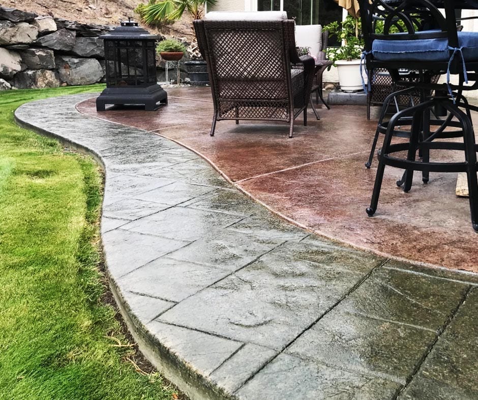 Concrete Patio Staining Made Easy Direct Colors