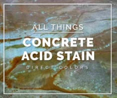 Acid Stain Concrete