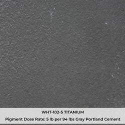Titanium concrete pigment