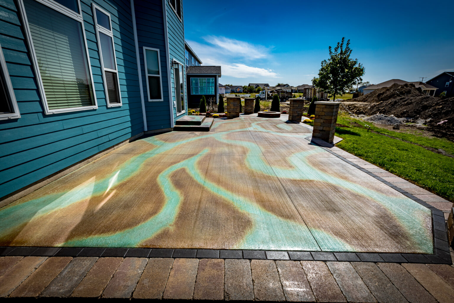 Acid Stained Concrete Floors Direct Colors