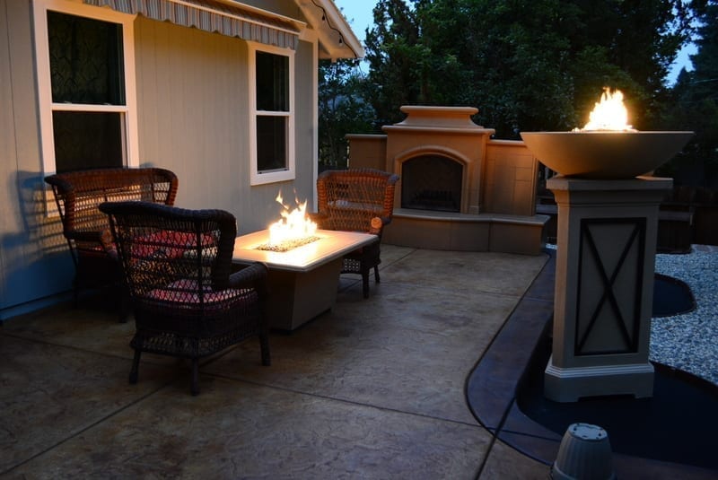 concrete patio expansion