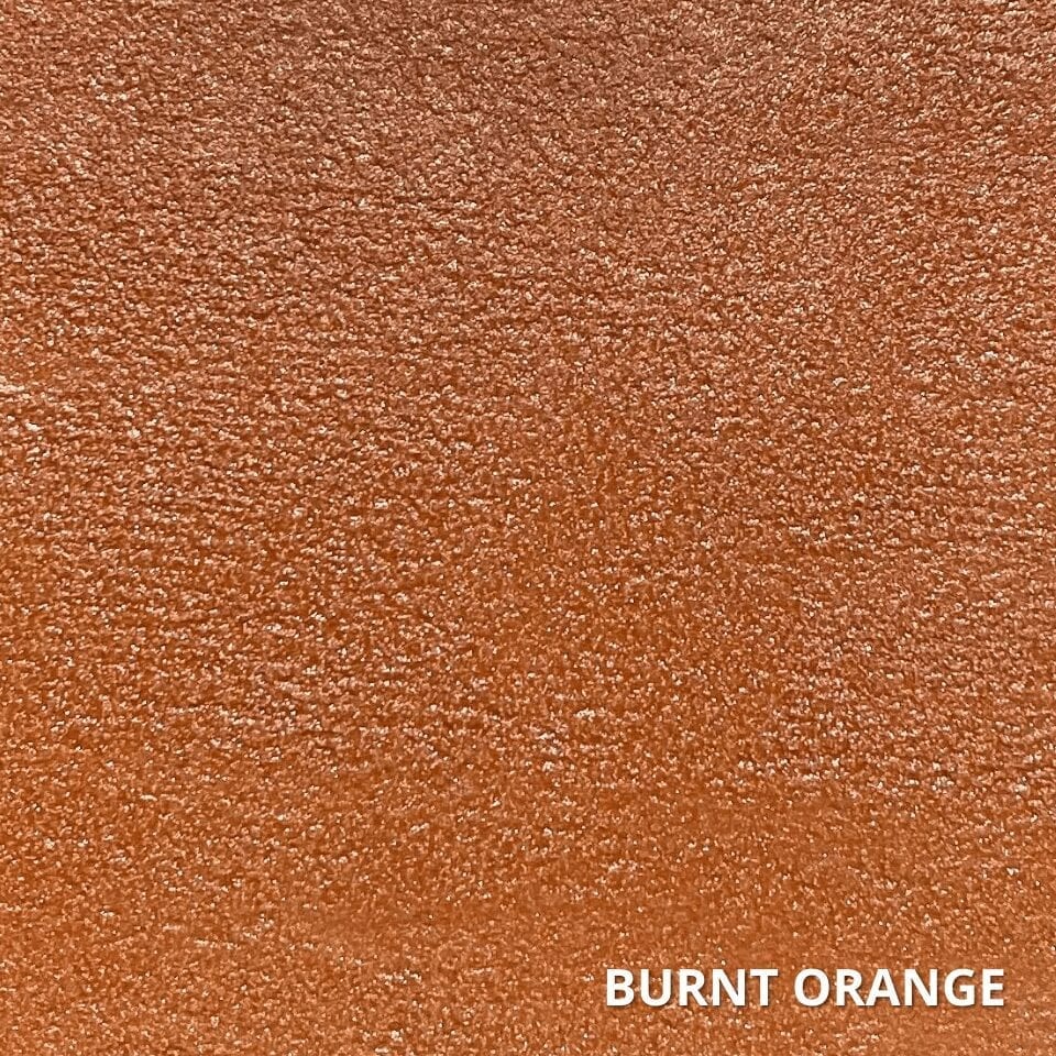 Burnt Orange Concrete Dye Color Swatch
