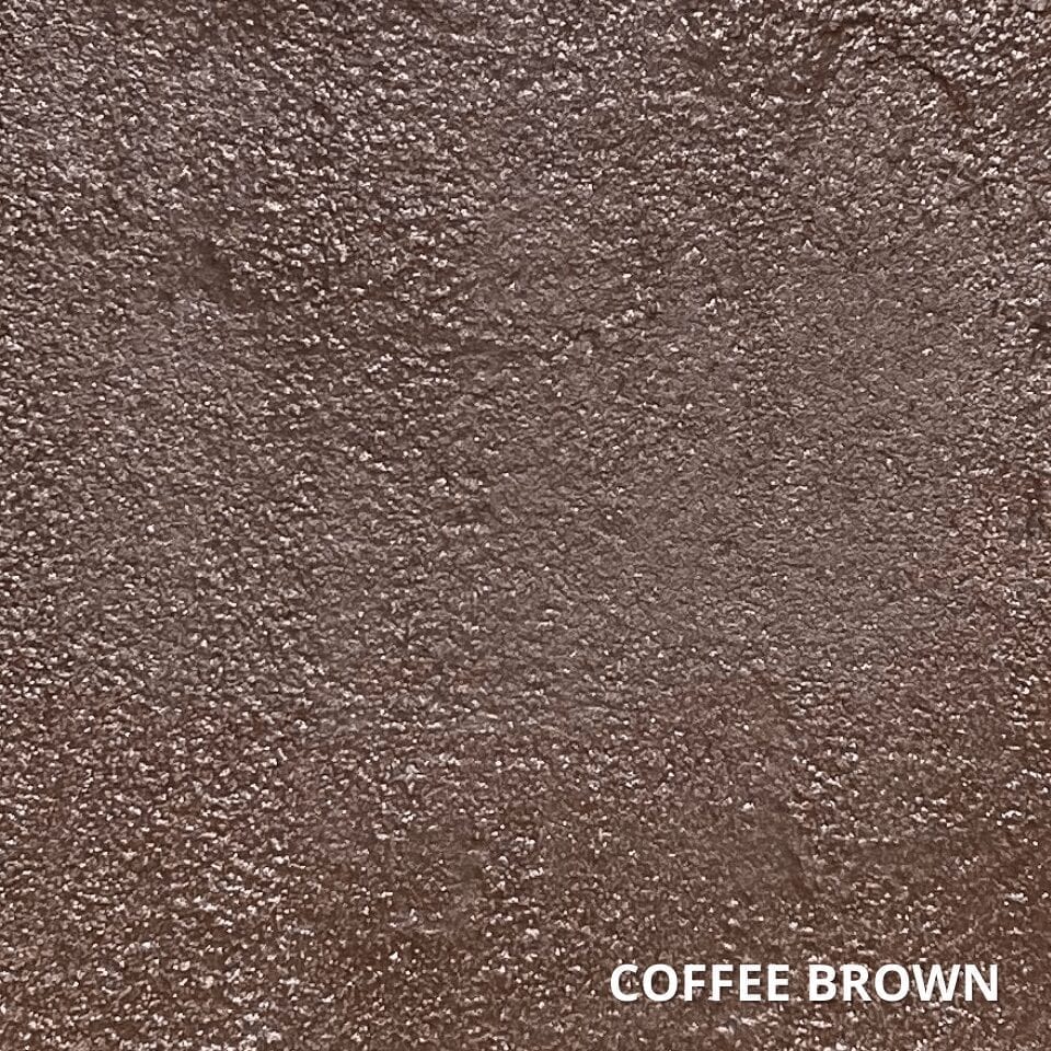 Coffee Brown Concrete Dye Color Swatch