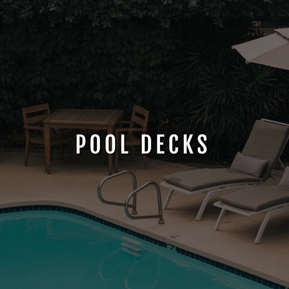 Design by project: Concrete Pool Deck Stain Ideas