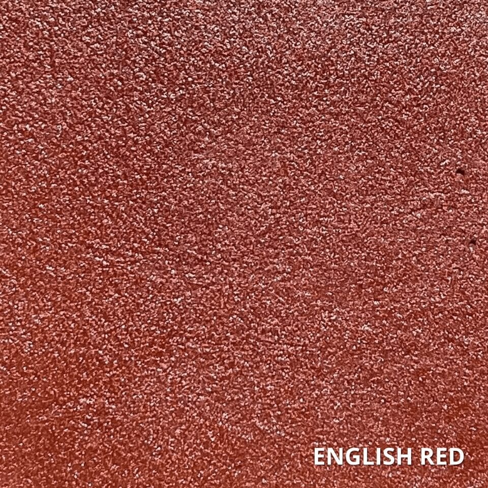 English Red Concrete Dye Color Swatch