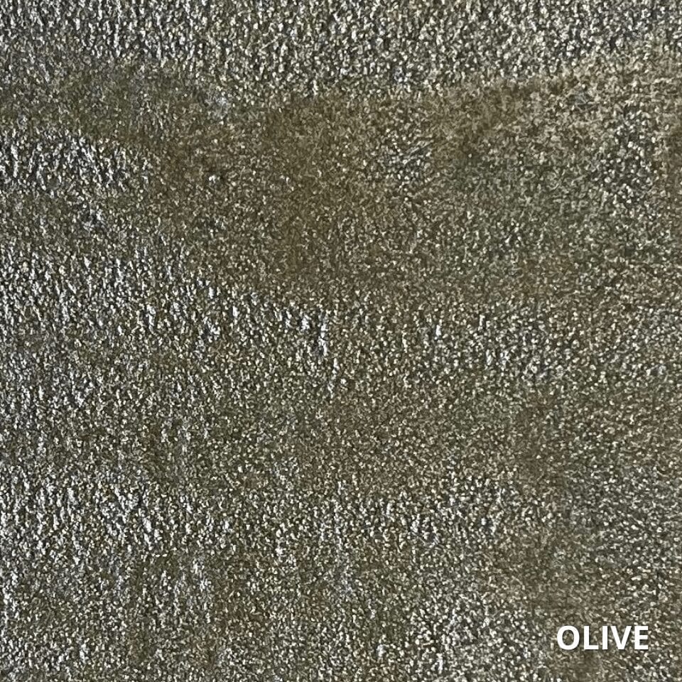 Olive Concrete Dye Color Swatch