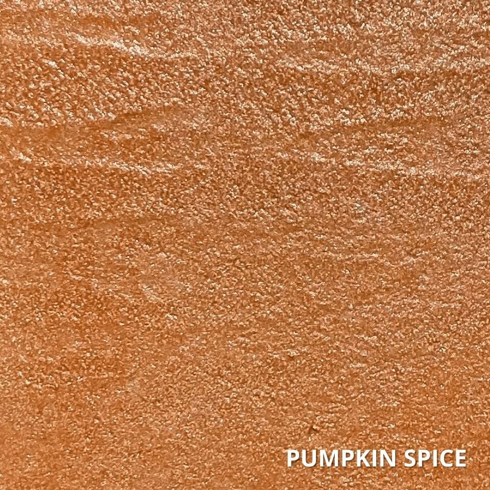 Pumpkin Spice Concrete Dye Color Swatch