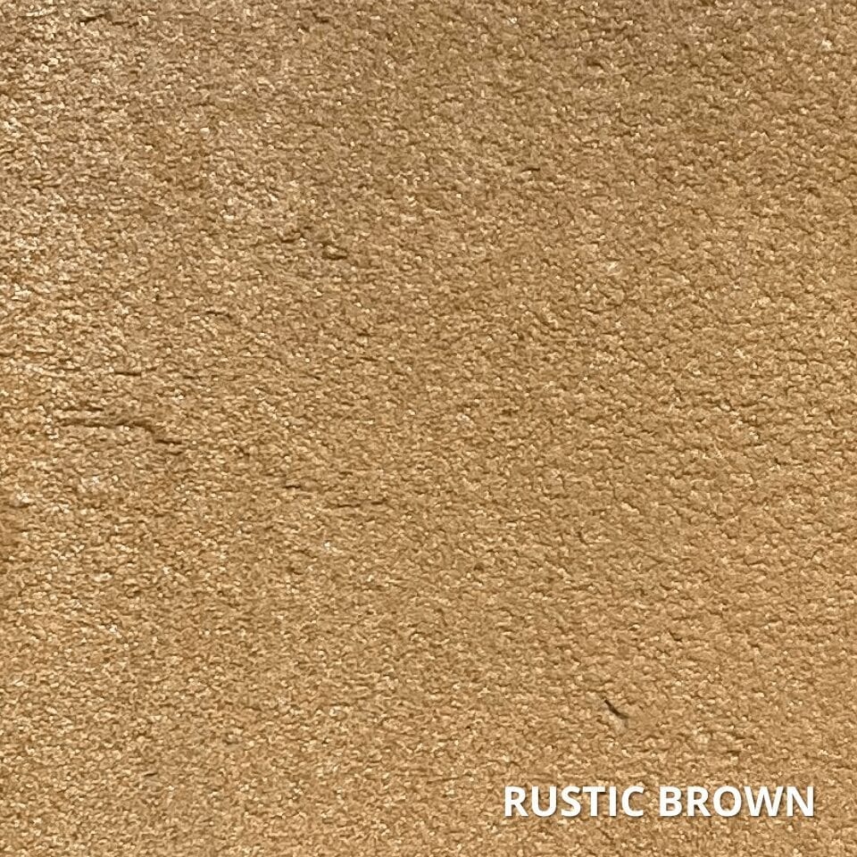 Rustic Brown Concrete Dye Color Swatch