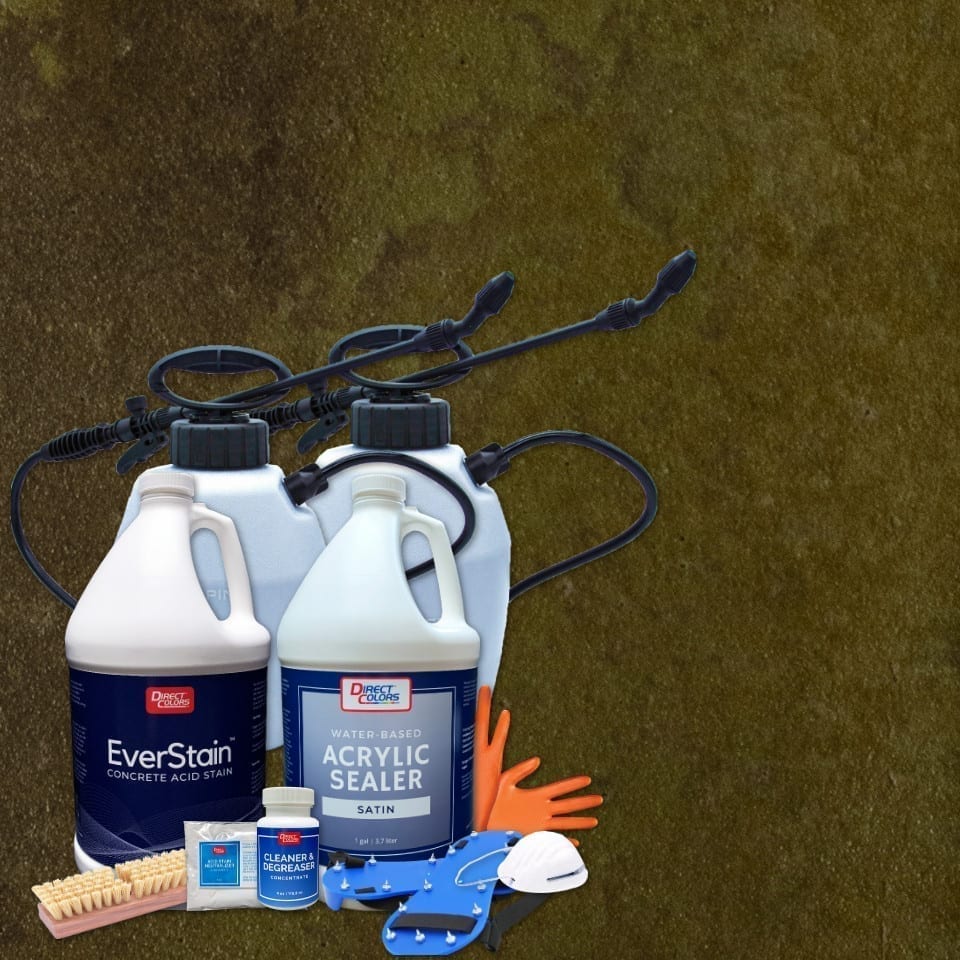 Acid Stain Kit for 200 sq ft project