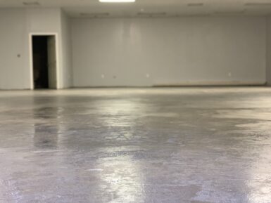 First coat of Colored Concrete Sealer First coat of Colored Concrete Sealer