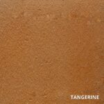 TANGERINE ColorWave Concrete Stain Color Swatch-High-Quality