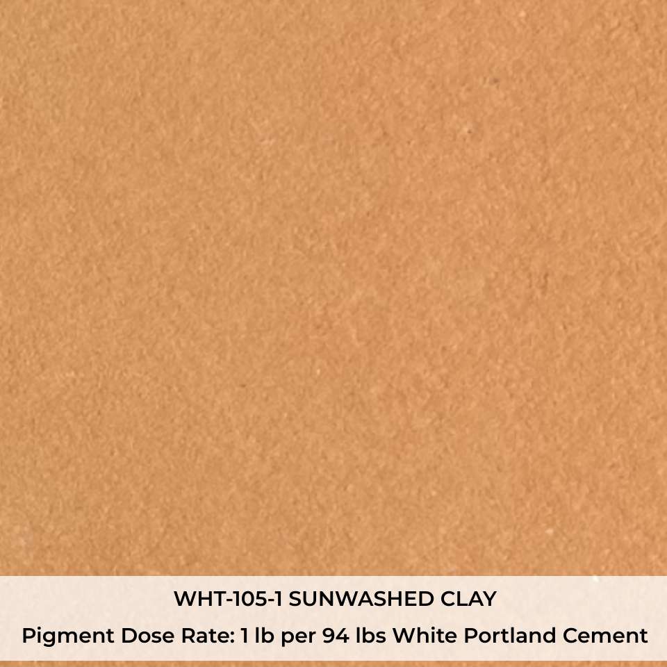 Whitebased Concrete Pigment Color Chart Direct Colors