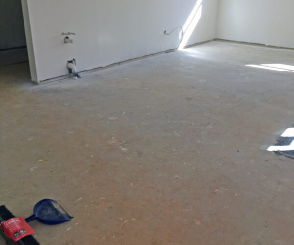 concrete commercial kitchen floor