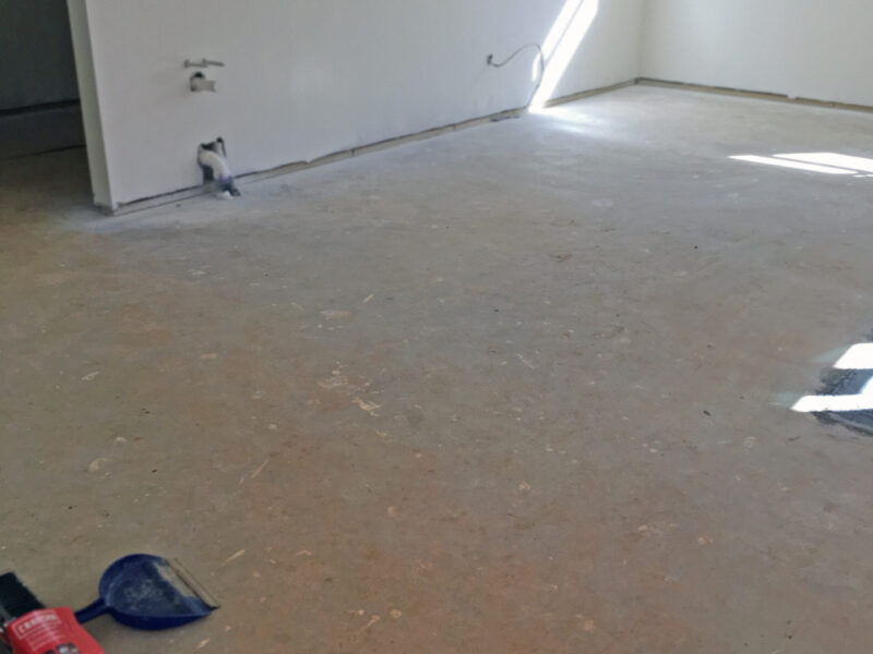 concrete commercial kitchen floor