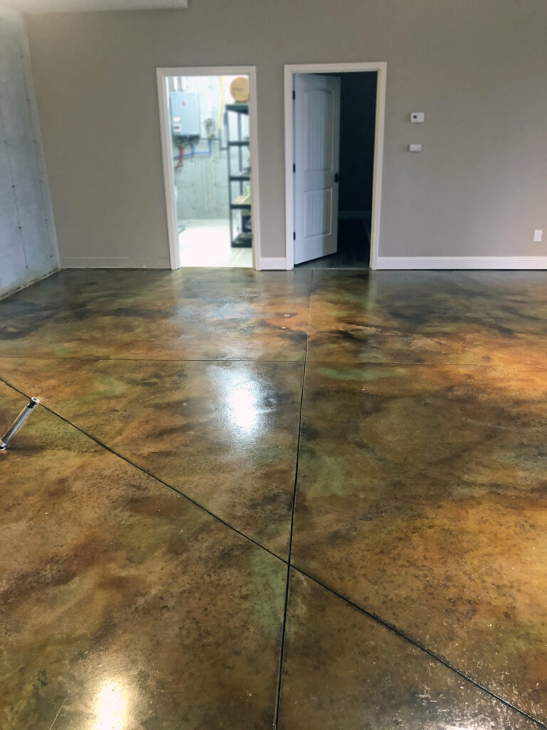 Malayan Buff Concrete Stain Photo Gallery | Direct Colors