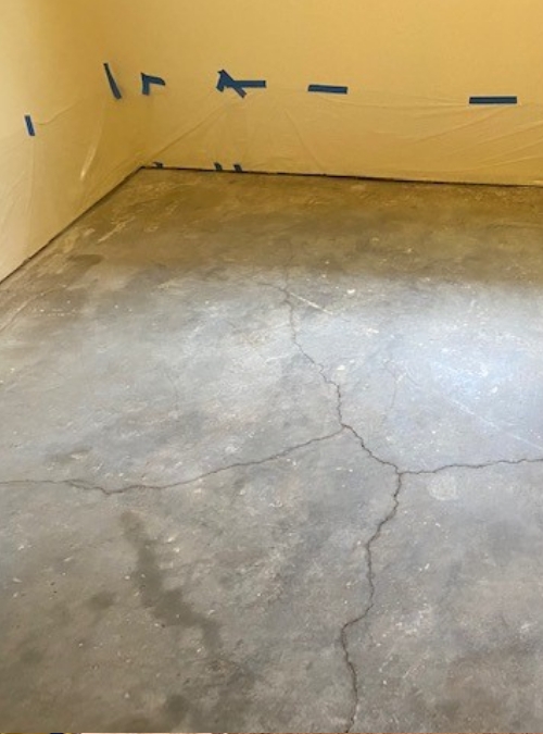 Concrete Floor Under Carpet