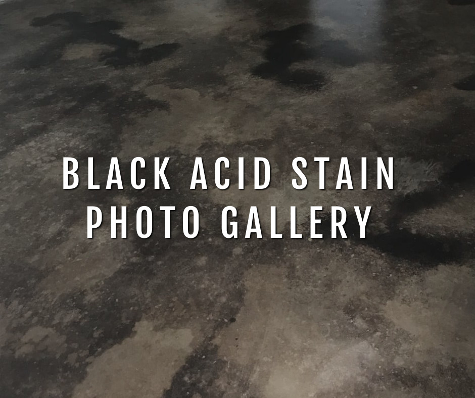 Design by colorant: Black Acid Stained Concrete Photo Gallery