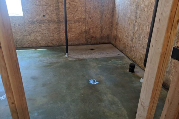 Avocado EverStain Stained Concrete Basement