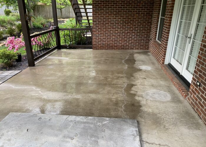 Covered Concrete Patio