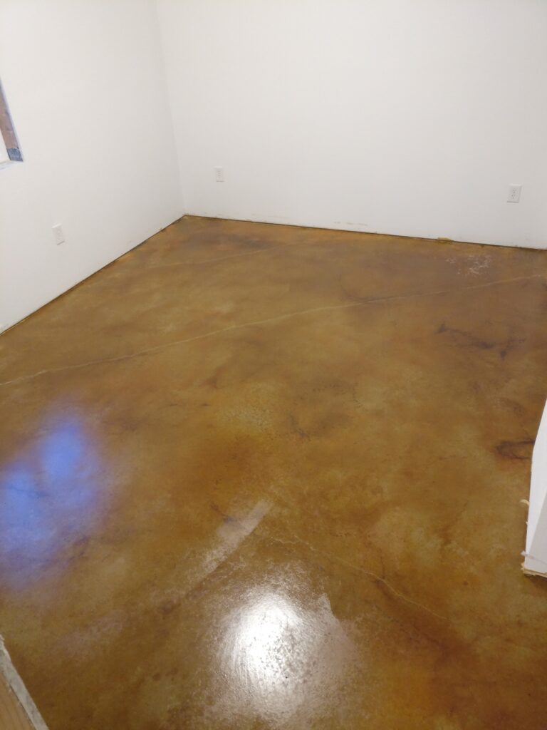 Desert Amber Concrete Acid Stain Gallery