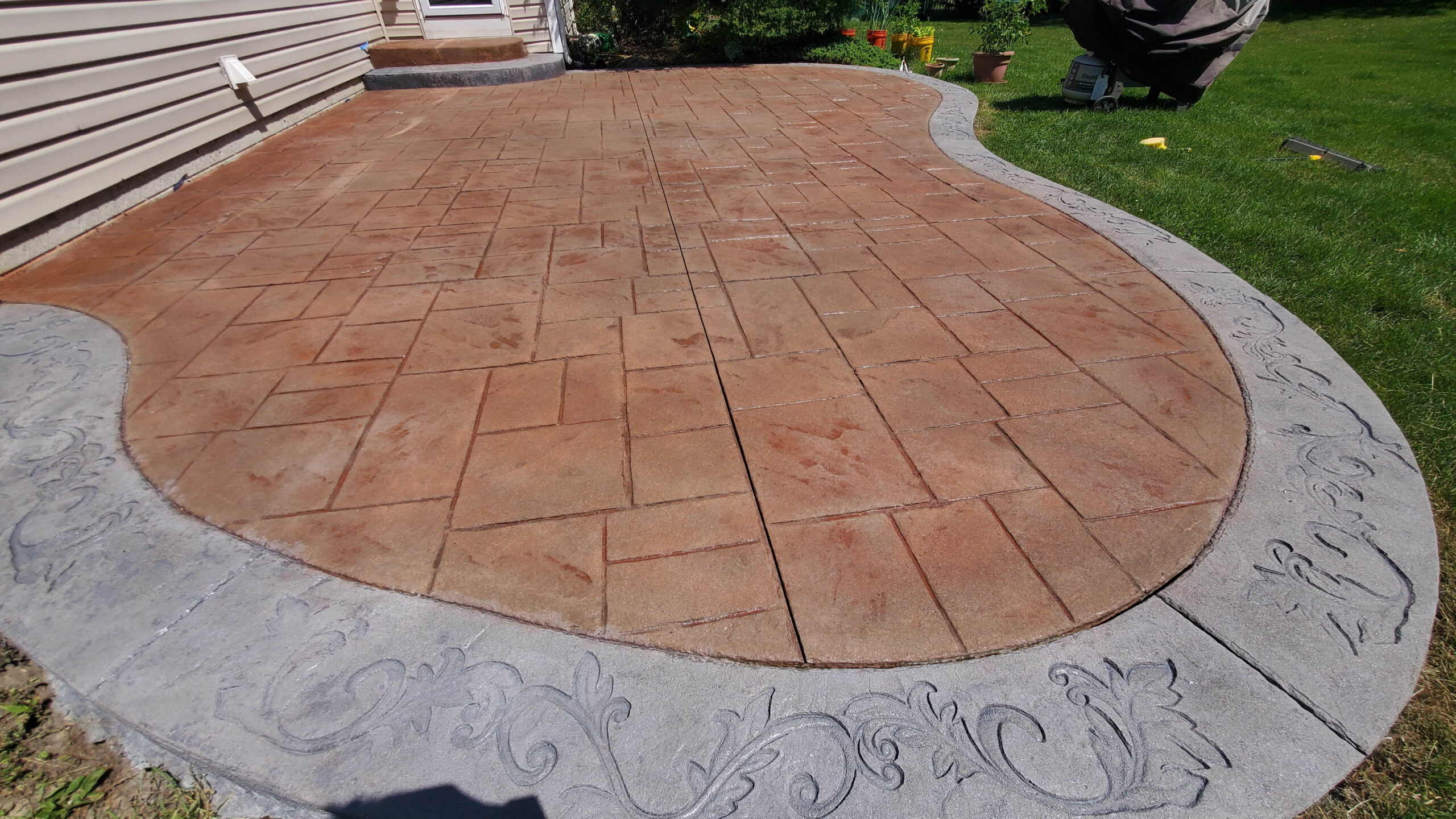 Antiquing Stain - Patio - Russet & Eagle Grey - After 3 (1)