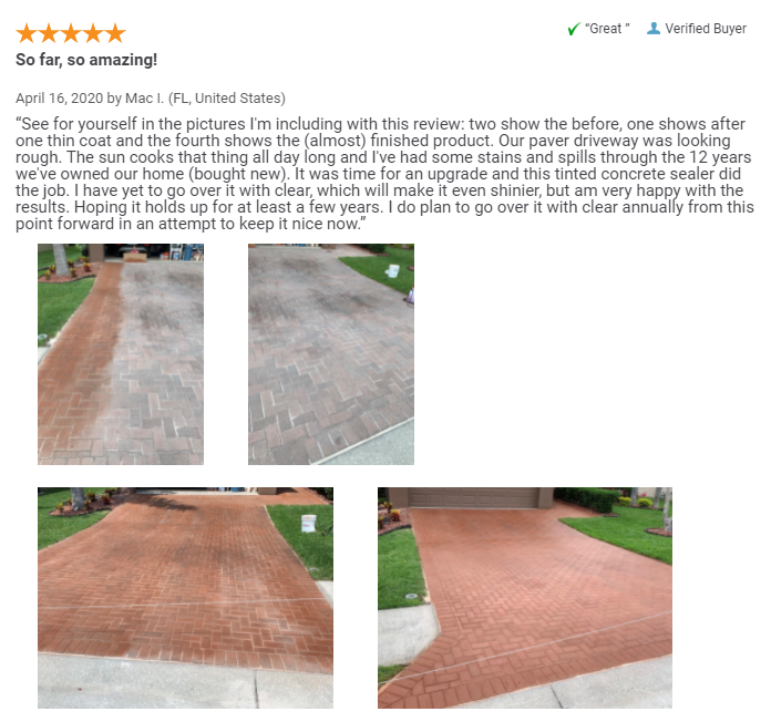 Russet EasyTint - Driveway Review