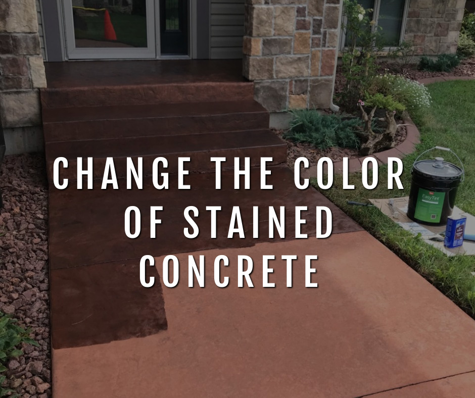 Design by colorant: Change the Color of Stained Concrete | Direct Colors
