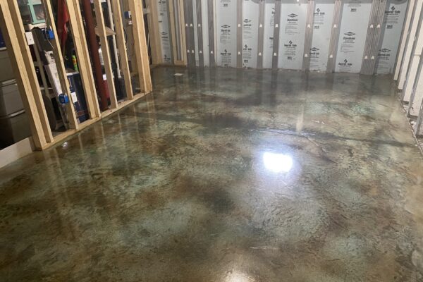  Easy Way To Stain Concrete Floors Flooring Ideas