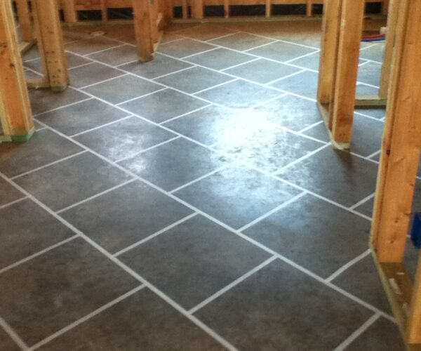 Charcoal & Aztec Brown Scored Concrete Floor Charcoal & Aztec Brown Scored Concrete Floor