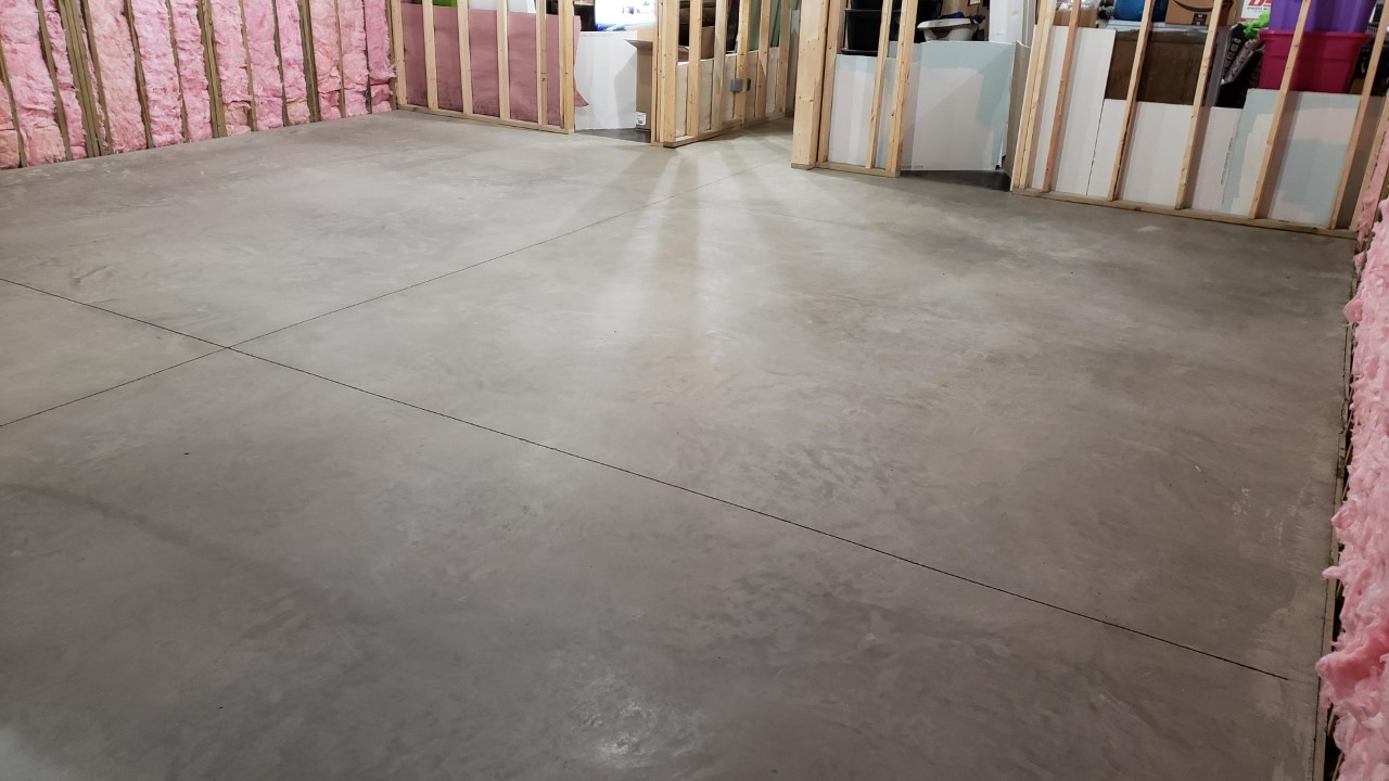 Concrete Basement Floor