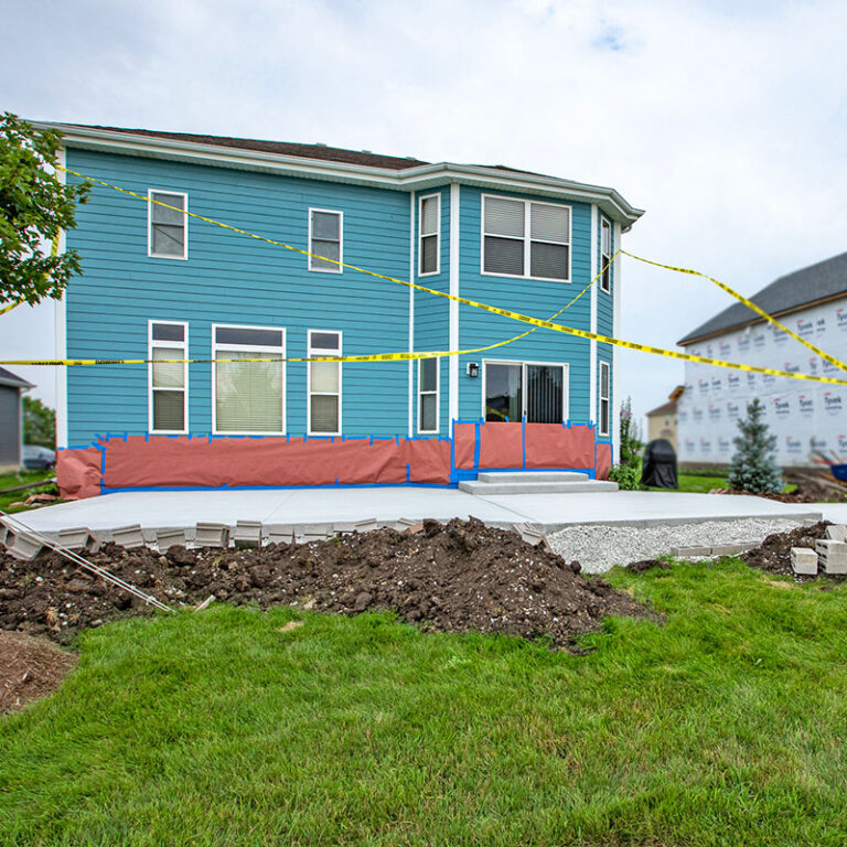 Stained Broom Finish Concrete DIY Gallery Direct Colors