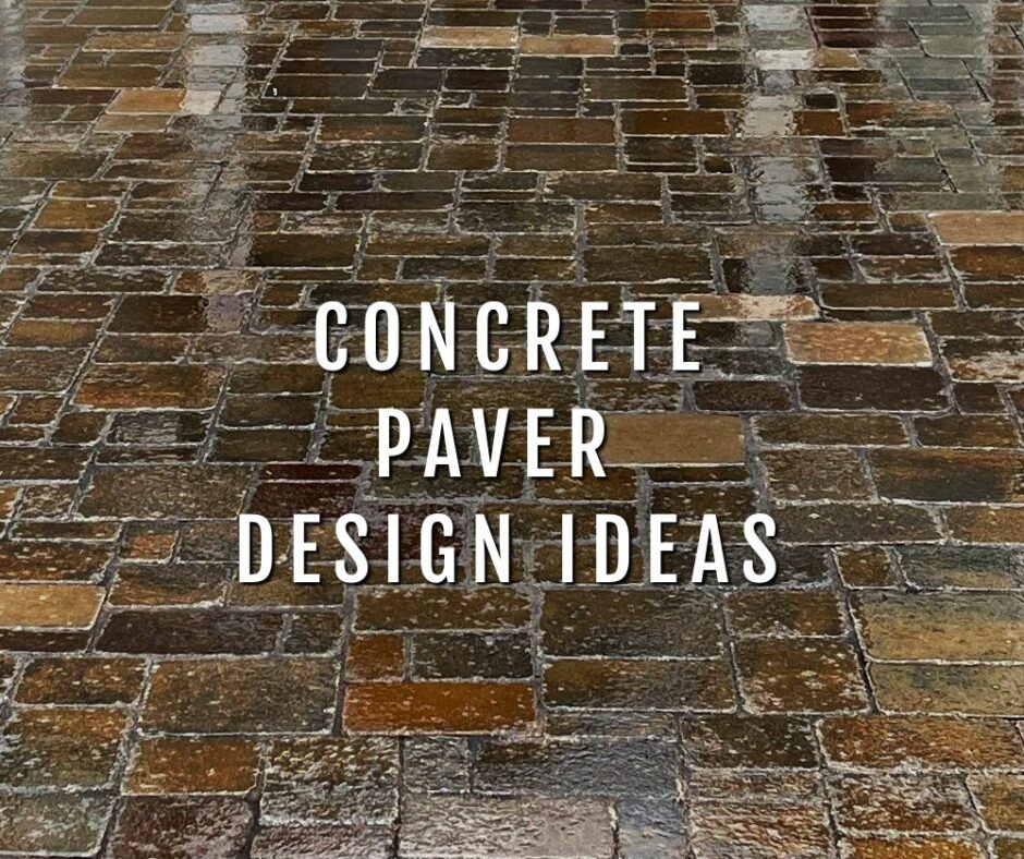 Concrete Paver Design Ideas
