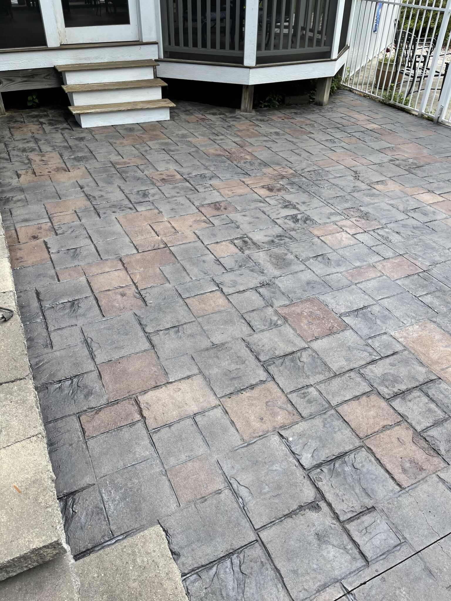 Light Charcoal Concrete Transformations | Direct Colors Projects