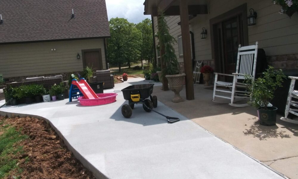 Concrete Patio