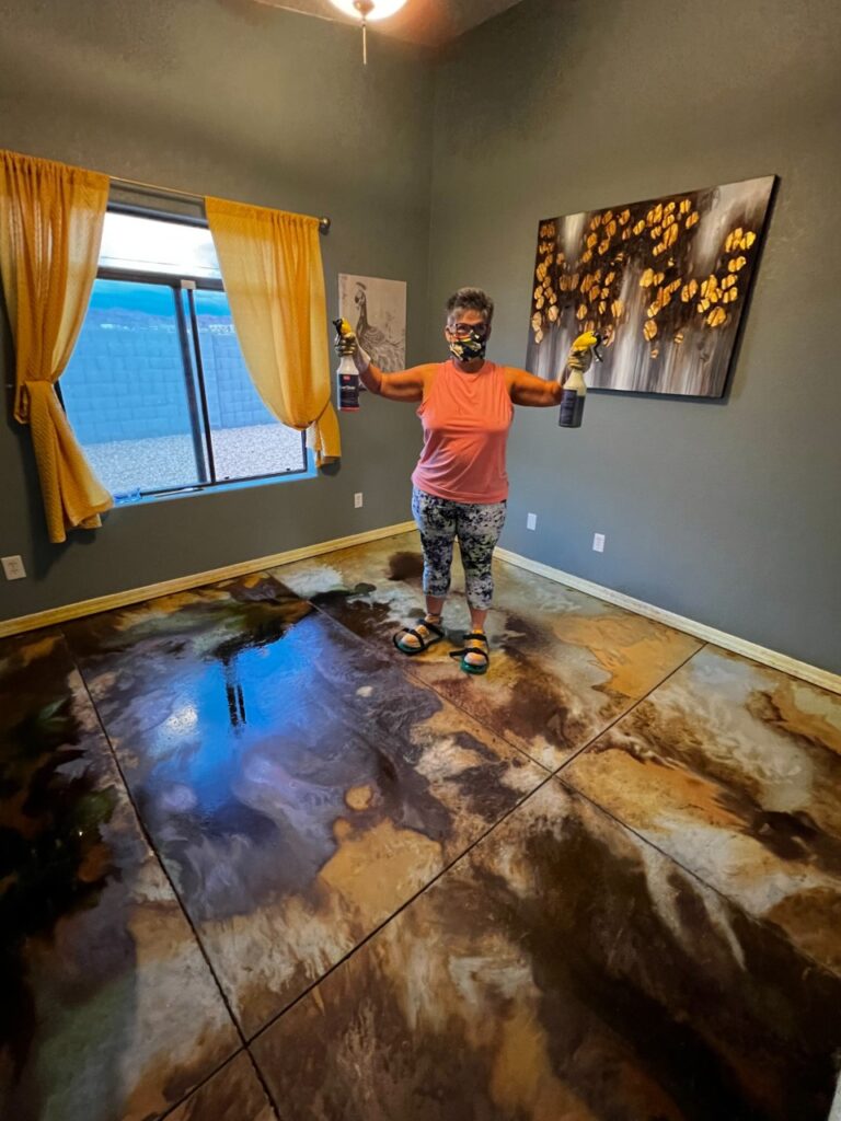 Acid Stained Concrete Floors Direct Colors