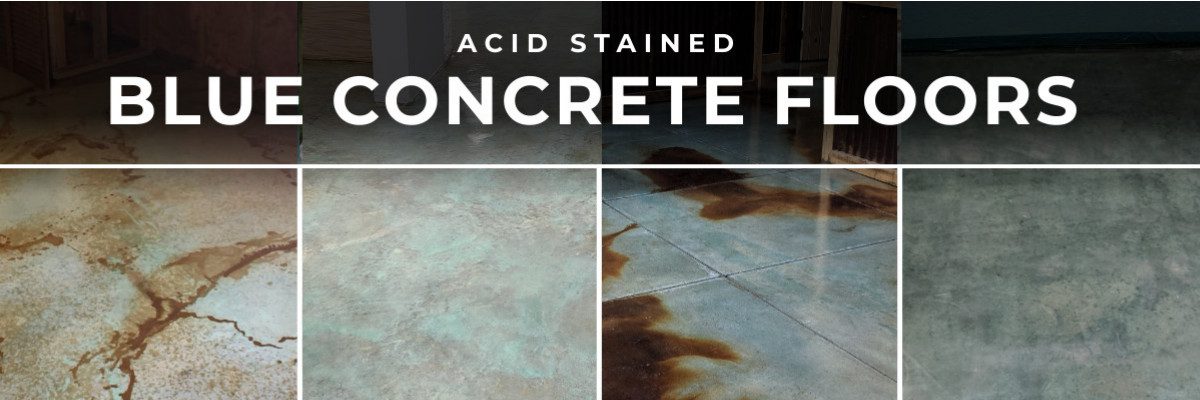 azure blue concrete stain gallery