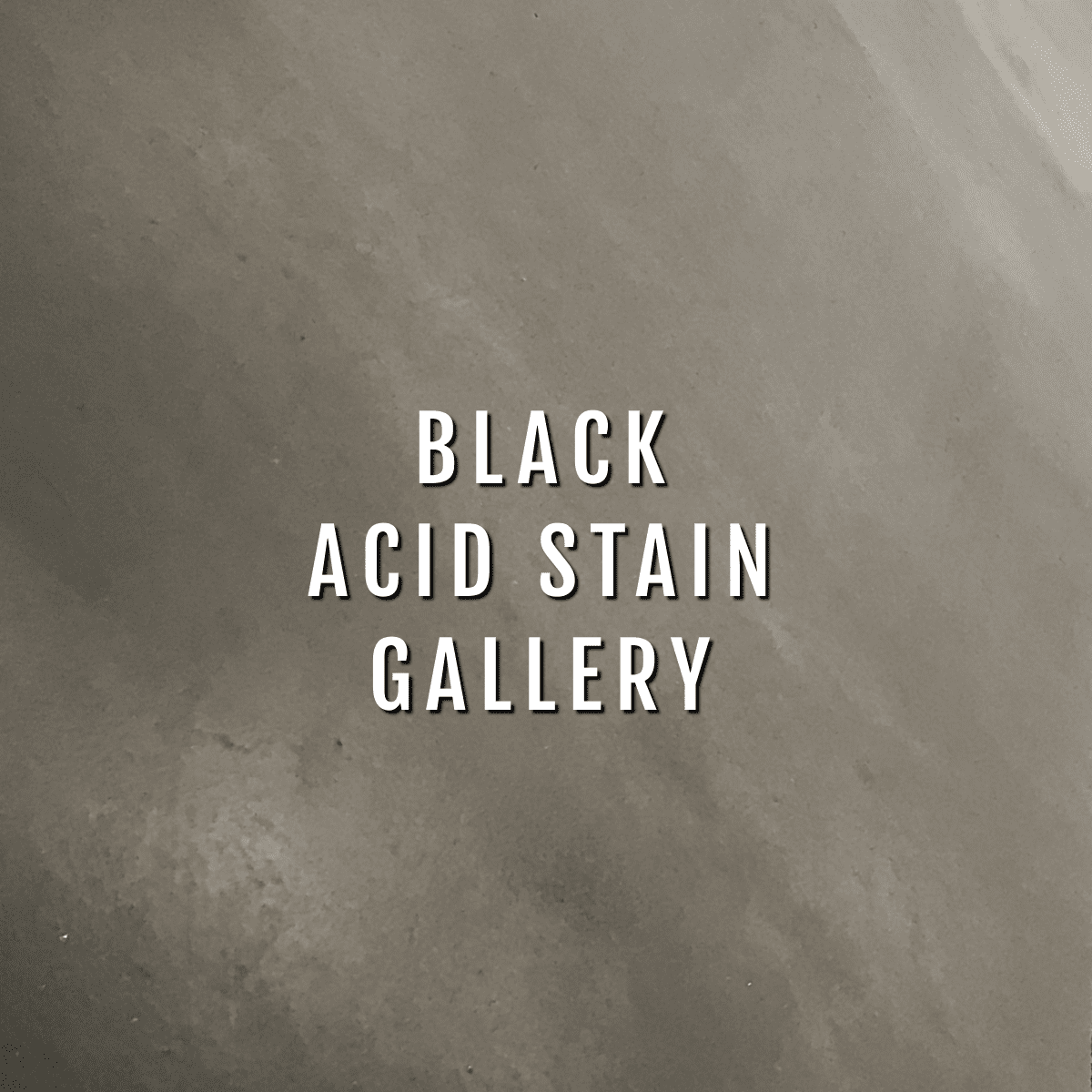 Black Acid Stained Concrete Gallery