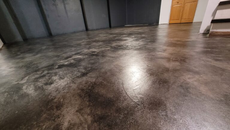 Black Stained Concrete - Modern Designs, Techniques & Tips