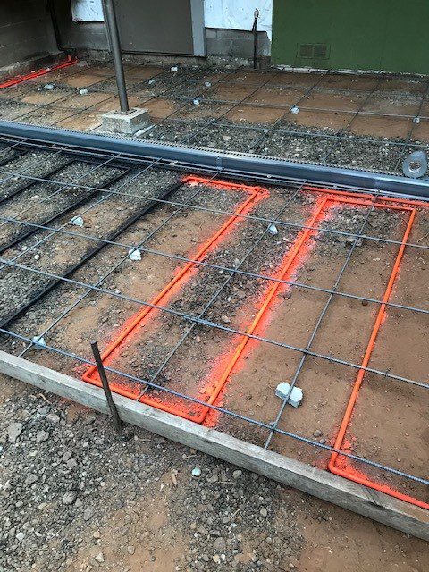 Radiant Heating for Concrete Driveway