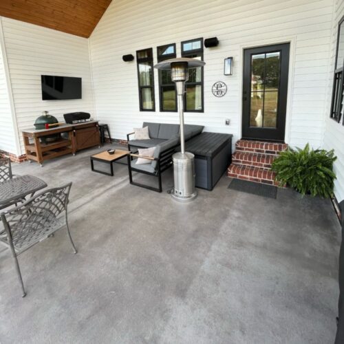 Gray Concrete Stain Gallery