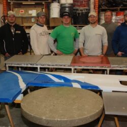 Concrete Institute Countertop Design Team Blue Pigment Concrete Countertop Design Team