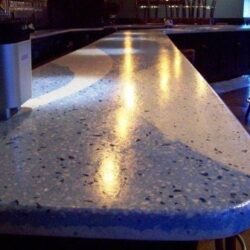 15.4 Blue Concrete Pigment with Polyurethane Concrete Sealer Polyurethane Concrete Countertop