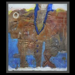 DCI 15.4 Blue and Iron Oxide Pigments Concrete Pigment Art Project